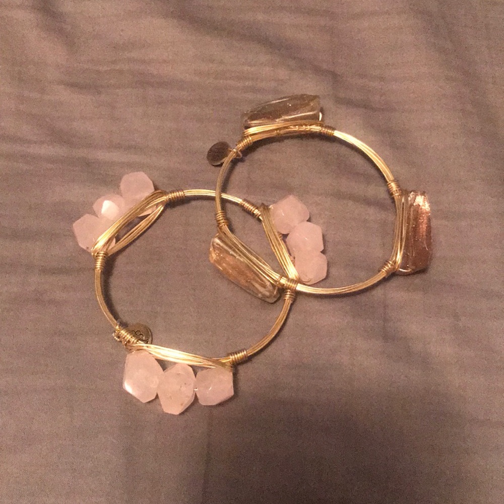 EUC 2 Bourbon and Bowties bracelet